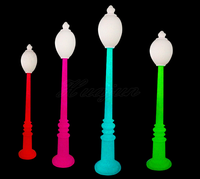 Lampadaire LED RGB intelligent pour extérieur avec indice d'étanchéité IP67, alimentation CC pour l'éclairage urbain et rural