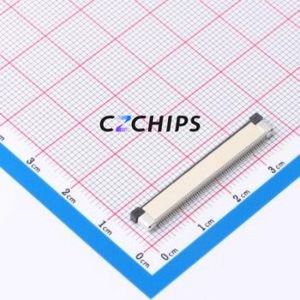 <b>FPC</b>-0.5AS-60PWCR-H20 FFC/<b>FPC</b> Connector SMD,P=0.5mm,Horizontal Mount Connector Drawer Type Top Contact 60P 0.5mm - Product Image 2