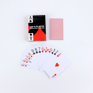 Cartes à jouer professionnelles 100 % plastique, grand index, imperméables et lavables, pour les tournois européens et les <span class=keywords><strong>jeux</strong></span> <span class=keywords><strong>de</strong></span> club - Product Image 5