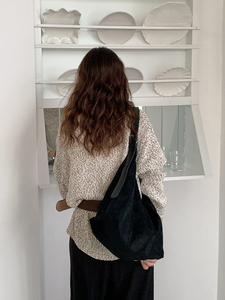 Sac à main en daim pour femme, style automne "Forest-Style", nouveau modèle, léger et minimaliste, style coréen, sac à bandoulière - Product Image 4
