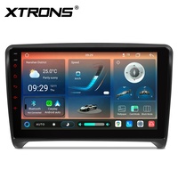 Estéreo para Auto Android de 9 Pulgadas para Audi TT MK2 8J 2006-2012, 8+128GB, UNISOC 7865 Global 4G, AKM 7604, Bluetooth Dual, Giroscopio, QLED, CE-XTRONS
