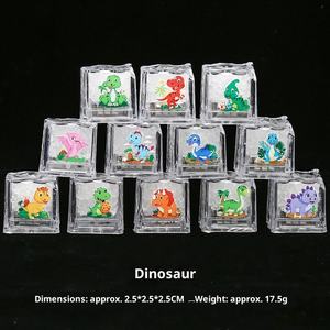 Nouveaux glaçons lumineux personnalisés avec logo, imprimés d'animaux marins, LED clignotants, pour décorations de baby shower, bar, <span class=keywords><strong>club</strong></span>, fête - Product Image 6