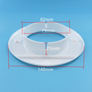 Cubierta para Orificios de Cables en la Pared, Decoración, Protección, Cubierta para Conductos, Enchufe de Tubería de Válvula Angular para Aire Acondicionado, Grifo de Cocina E - Product Image 3