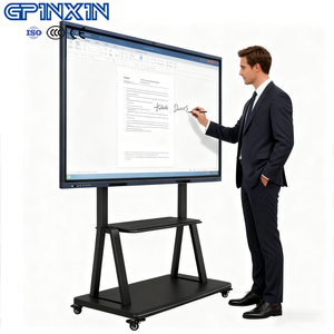 55 65 75 85 inch interactief digitaal signage touchscreen (IFP) smartboard voor vergaderkamers en kantoren - Product Image 1