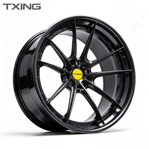 Rines de Aleación Forjados Personalizados TXING, Pulidos, 5x127, 5x114.3, 5x130 para C8, <span class=keywords><strong>Ferrari</strong></span>, Dodge, BMW, Diseño Cóncavo, 18, 19, 20, 21 Pulgadas, para Autos de Lujo - Product Image 1