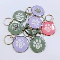 13,56 MHz NFC Pet ID Tag QR-Code RFID Pet Tracking Tag Elektronisches Hunde halsband