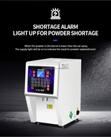 Machine de dosage numérique commerciale HENGZHI à trémie unique pour poudre de fruits, distributeur de poudre de taro pour le service de boissons