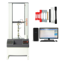 Máquina de Ensayo de Resistencia a la Tracción Universal de Alta Precisión, Controlada por Computadora, para Plástico, Caucho y Metal, Estándar ASTM ISO