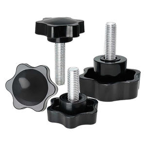 Bán buôn đen nhựa Torx ngón tay cái vít với Hex sao Xử lý kẽm mạ có sẵn PP Knob xử lý Metric Hệ thống đo lường - Product Image 1