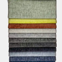 Tissu d'ameublement texturé en chenille tressée pour canapé, fauteuil et coussins de mobilier – Vente en gros