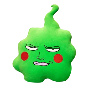 Leuke Knuffeldier Kid Speelgoed Mob Psycho 100 Groene Gezicht Knuffels Warm Kussen Gooien Gift Kussen Voor Kinderen