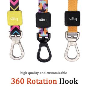 Guinzaglio personalizzato per cani da compagnia di alta qualità con manico imbottito in Neoprene in Nylon personalizzato stampa a sublimazione Logo all'ingrosso per animali domestici - Product Image 6