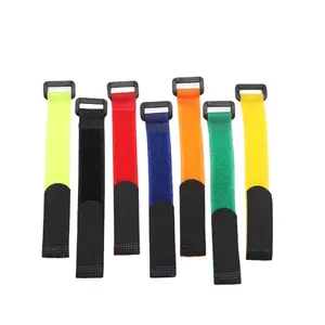 Adjustable and Reusable Velcroes Hook and Loop Cable Ties Double Sided Cord Ties