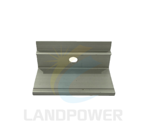 <span class=keywords><strong>Kit</strong></span> de <span class=keywords><strong>fixation</strong></span> de panneaux solaires en alliage d'aluminium avec bloc de pression intermédiaire et support photovoltaïque à pression latérale pour système de montage <span class=keywords><strong>solaire</strong></span> - Product Image 1