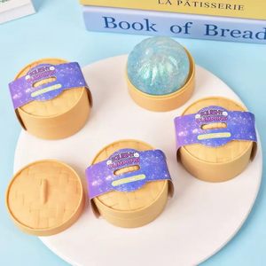 Set de Exhibición de Squishies Galaxy Glitter Dumpling <span class=keywords><strong>con</strong></span> Brillo de Alta Intensidad, Bolas Antiestrés y Juguetes Sensoriales - Product Image 4