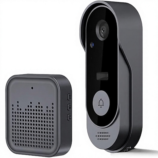 HD WiFi Video Doorbell Cam Rechargeable Battery Two-Way Talk Night Vision Motion Detection Cloud Storage Doorbell