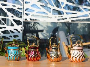 Tetera Marroquí de Lujo, Tetera Árabe Turca Ecológica con Asa para Eid - Product Image 6