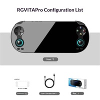 Consola de Juegos Portátil Anbernic RG VITA Pro con Sistema Dual Android 14 y Linux de 64 bits, Transmisión Inalámbrica y Proyección