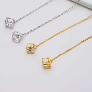 Pendentif Lapin Mat en Argent S925, Accessoires DIY Zodiaque Chinois, Support Vide pour Perles, 5339 Apprêts et Composants de Bijoux - Product Image 2