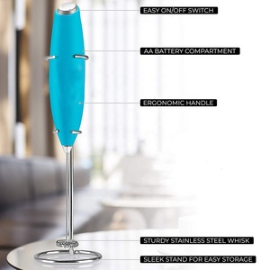 Dq28ite — Mini mélangeur à café manuel, agitateur à lait électrique, <span class=keywords><strong>mixeur</strong></span> pour la maison - Product Image 2