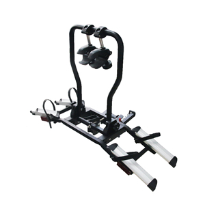 <span class=keywords><strong>Porte</strong></span>-vélos robuste pour vélos électriques, monté sur la barre de remorquage, pliable, pour 2 vélos, pour SUV, camion, camping-car, avec fonction d'inclinaison - Product Image 4