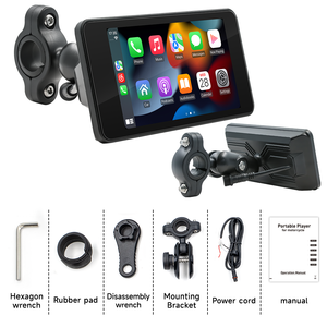 Giá rẻ Xe máy <span class=keywords><strong>GPS</strong></span> Navigation 4.7 "giá rẻ Xe máy <span class=keywords><strong>GPS</strong></span> Navigation <span class=keywords><strong>GPS</strong></span> Thiết bị định vị cho xe đạp xe máy sat NAV chủ - Product Image 2