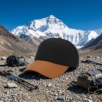 Kleurrijke Zespanelige Pet van Katoen, Baseballcap met Aangepast Logo, Geschikt voor Fitness, Gym, Workout, Oefeningen, Geventileerd, Actief, Sportief, Lifestyle, Hoed