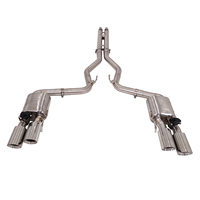 Système d'échappement Catback en acier inoxydable Valvetronic Ecnal pour Ford Mustang GT550 V8 5.0L 2012-2023