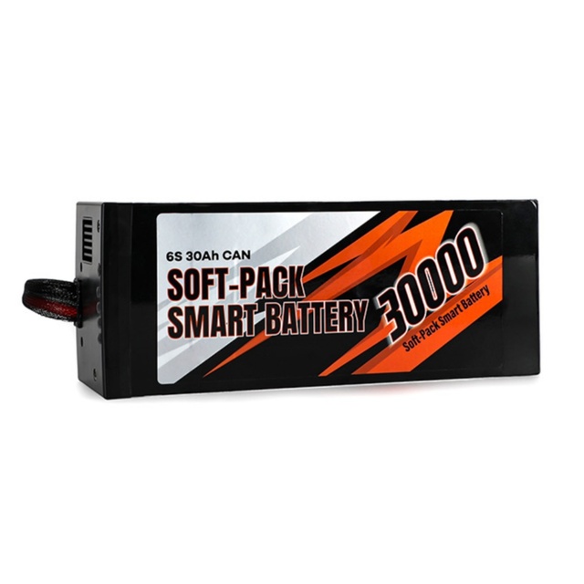 T DRONES 6S 30000mAh 30Ah Smart Soft Pack Lithium Battery Long Cycle Life for VTOL Fixed Wing Multirotor UAV Drone Spare Parts