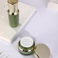 Ensemble d'emballages cosmétiques en acrylique : pot pour crème contour des yeux, flacon pour crème visage et tonique 30ml-120ml, flacon de lotion, pots vides en acrylique 40g-80ml
