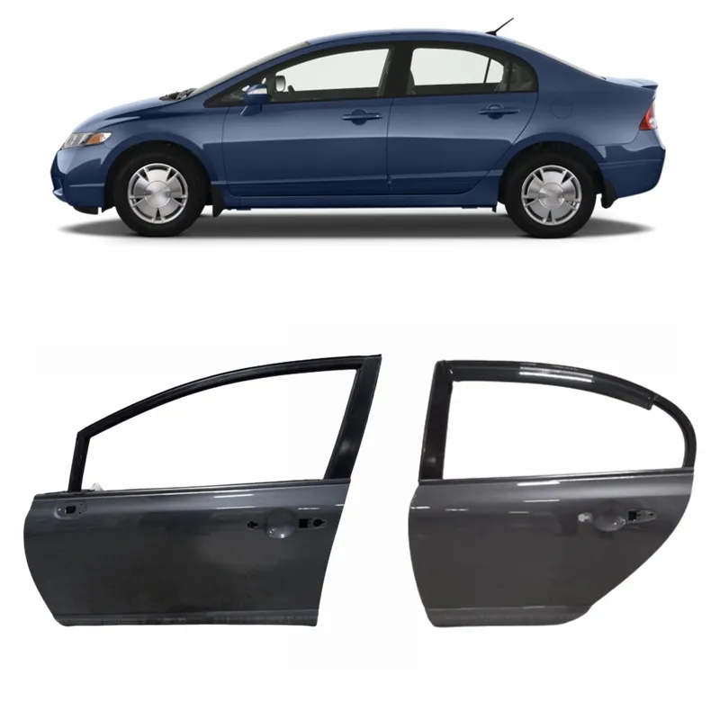 oem high quality steel auto body parts front rear door panel for HONDA CIVIC 2006-2011 2009 2010