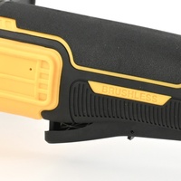 Meuleuse de freinage 5 ''à batterie rechargeable sans fil de 18 volts avec roue de 125mm avec interrupteur à palette