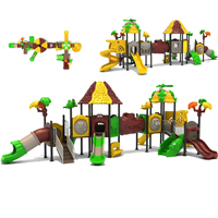 Équipements de terrain de jeux pour enfants sur mesure pour parcs d'attractions, écoles, maternelles et communautés, incluant des balançoires et des jeux d'extérieur