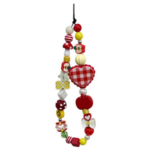 Hot Sale New Style Red Strawberry <b>Lanyard</b> Keychain Universal Phone Case CCD Camera Charm Pendant - Product Image 1