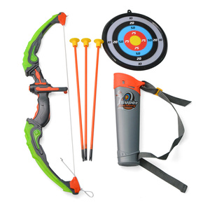 Set di Arco e Frecce per Bambini con <span class=keywords><strong>3</strong></span> Frecce a Ventosa, Gioco di Tiro, Regalo Divertente per Parco, Pratica di Tiro con l'Arco per Bambini - Product Image 2