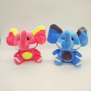 Lief superzacht knuffeldier olifant op maat, 17-20cm, PP katoen, <span class=keywords><strong>2</strong></span> kleuren, ODM aanpassing, ongevulde tas voor kinderen - Product Image 2