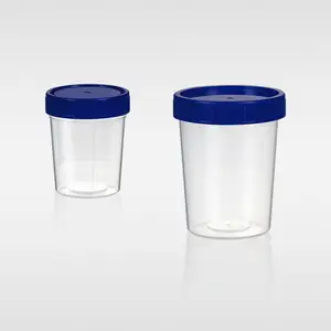 थोक मूल्य मूत्र नमूना संग्रह कप डिस्पोजेबल चिकित्सा बाँझ मूत्र कप