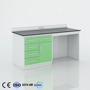 Muebles de laboratorio de acero completo, banco de trabajo para ordenador - Product Image 3