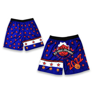 Pantalones cortos de baloncesto con logotipo de letras para adolescentes, Shorts de baloncesto con sublimación personalizada, venta al por mayor, baratos - Product Image 3