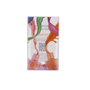 Caja de regalo de cristal de plástico transparente, acetato de PVC PET cuadrado transparente <span class=keywords><strong>para</strong></span> esmalte de uñas, embalaje cosmético, lápiz labial de Perfume, Crema <span class=keywords><strong>para</strong></span> Ojos - Product Image 3
