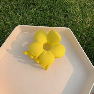 YJL exquise simple texture givrée pince à cheveux jolie fille pince à cheveux peut être personnalisée en plastique griffe de cheveux - Product Image 4