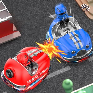 Funny Double Battle Toy <strong>Bumper</strong> Car Remote Control Road Rage Ejector Battle Car <strong>Rc</strong> Two Player Speed Battle <strong>Rc</strong> Car for Kids - Product Image 5