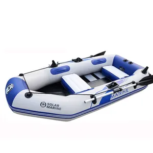 Nagelneu 2,6-M 3 oder 4-Personen-Ruderboot aus PVC-Material aufblasbare Kanu