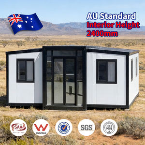 Casa Container Espandibile Prefabbricata Personalizzata Standard AU 20Ft 40Ft con 2 3 4 5 Camere da Letto, Casa Portatile da Esterno - Product Image 1