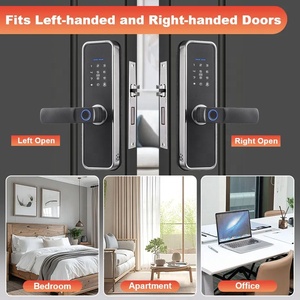 हाई-सिक्योरिटी वाटरप्रूफ स्मार्ट लॉक टटल ऐप वॉयस कंट्रोल वाईफाई क्लाउड घर या अपार्टमेंट के लिए उन्नत एन्क्रिप्शन - Product Image 3