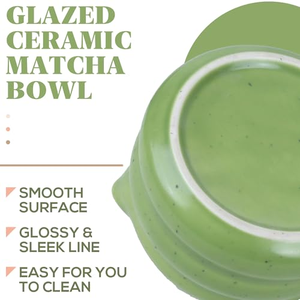 Ensemble de thé matcha personnalisé avec logo, de 4 à 10 pièces, bol à matcha japonais Chawan, fouet à matcha, support pour fouet, ensemble de fouet en bambou avec boîte cadeau - Product Image 3