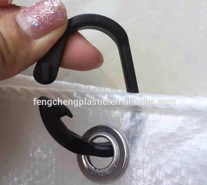 UV bảo vệ hình bầu dục màu đen Clip Cherry Bìa Hooks - Product Image 6