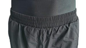 Мусульманские плавательные шорты с высокой талией, двухслойные, длиной до колен, индивидуальный логотип, однотонные, 2 в 1, быстросохнущие мусульманские спортивные шорты из полиэстера - Product Image 6