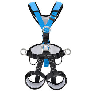 ロッククライミングレスキュー用のカスタマイズされた高耐荷重全身安全ハーネスヨーロピアンスタイルの身体安全ハーネス - Product Image 2