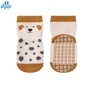 <span class=keywords><strong>Calcetines</strong></span> de Algodón de Rizo para Bebé, Diseño de Animales, Antideslizantes para Interiores, para Recién Nacidos y Niños Pequeños, Venta al Por Mayor, Otoño-Invierno - Product Image 6